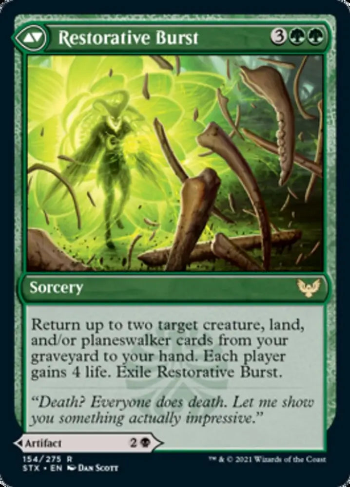 Pestilent Cauldron // Restorative Burst [Strixhaven: School of Mages] - MTG Single