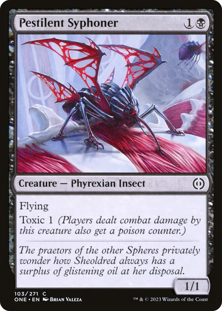 Pestilent Syphoner [Phyrexia: All Will Be One] - MTG Single