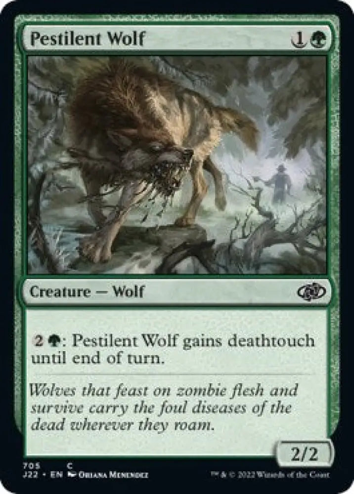 Pestilent Wolf [Jumpstart 2022] - MTG Single