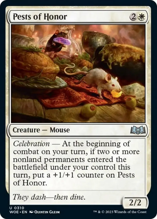 Pests of Honor [Wilds of Eldraine] - MTG Single