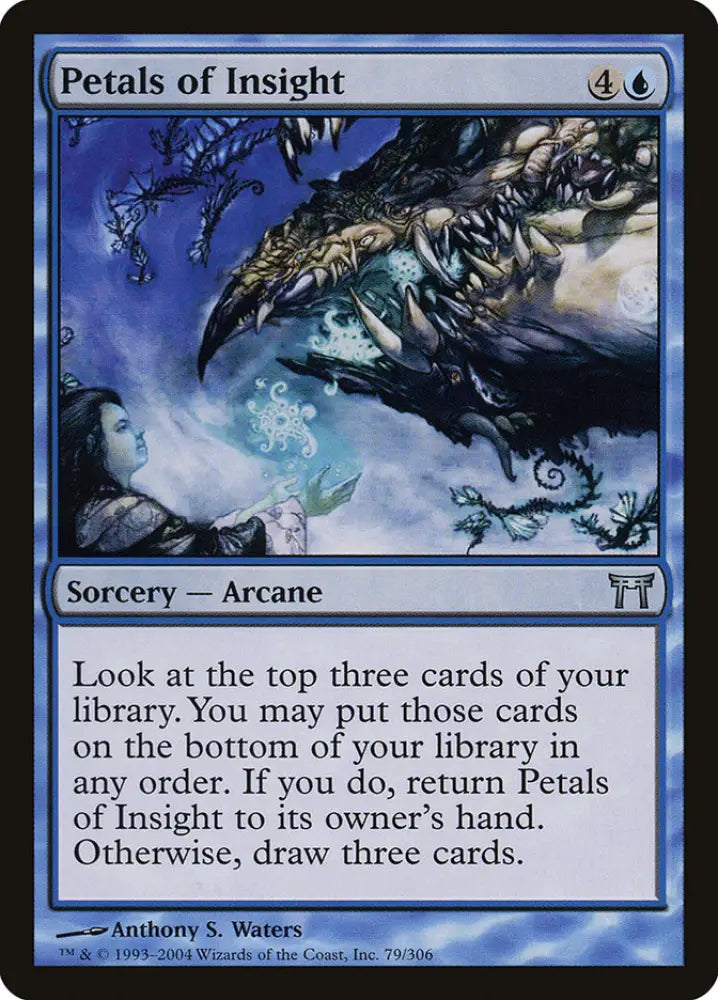 Petals of Insight [Champions of Kamigawa] - MTG Single