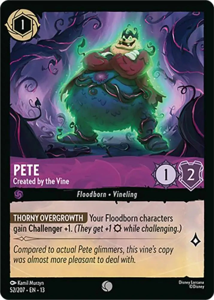 Pete - Created by the Vine (52/204) [Attack of the Vine!]