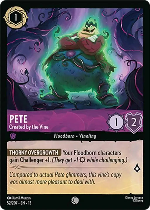 Pete - Created by the Vine (52/204) [Attack of the Vine!]