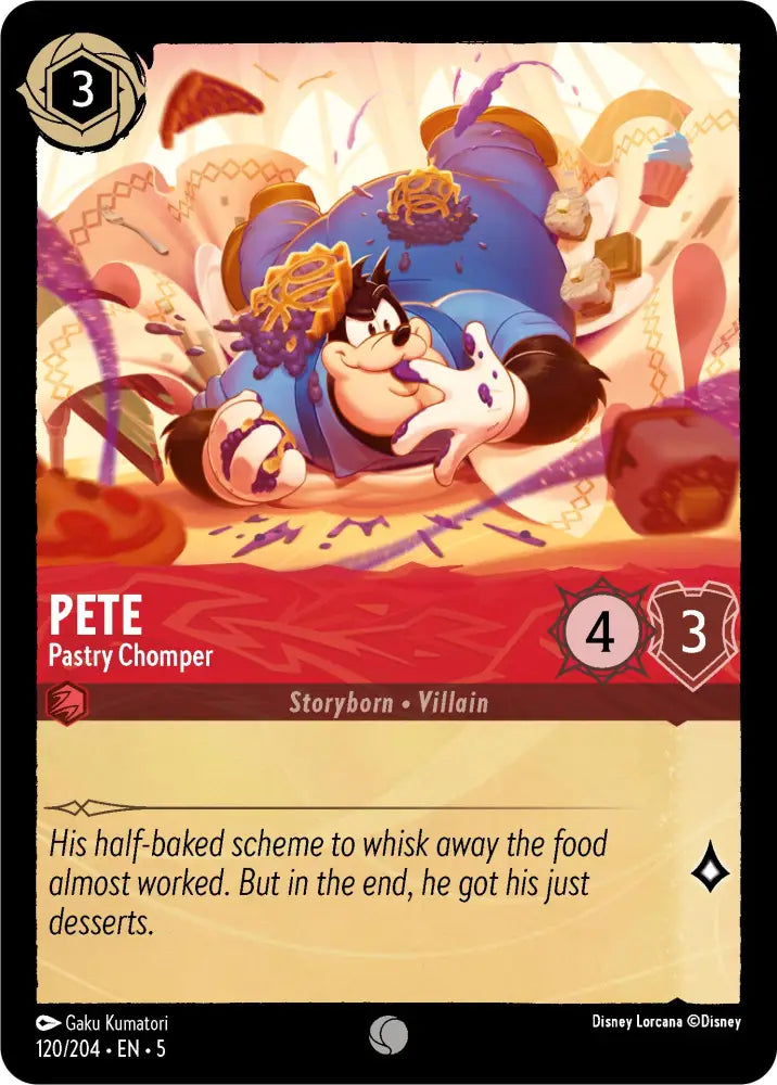 Pete - Pastry Chomper (120/204) [Shimmering Skies] - Lorcana Single