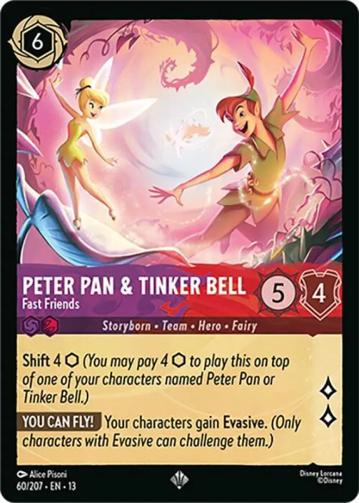 Peter Pan & Tinker Bell - Fast Friends (60/204) [Attack of the Vine!]