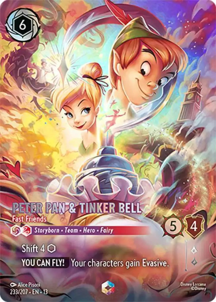 Peter Pan & Tinker Bell - Fast Friends (Enchanted) (233/204) [Attack of the Vine!]