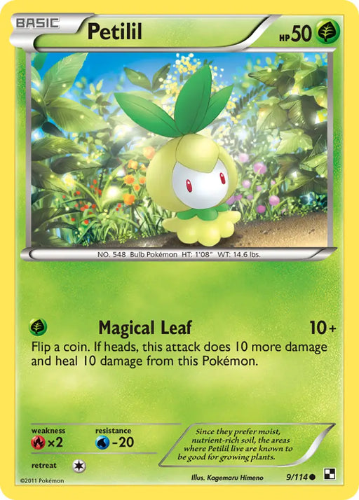 Petilil (9/114) [Black & White: Base Set] - Pokemon Single