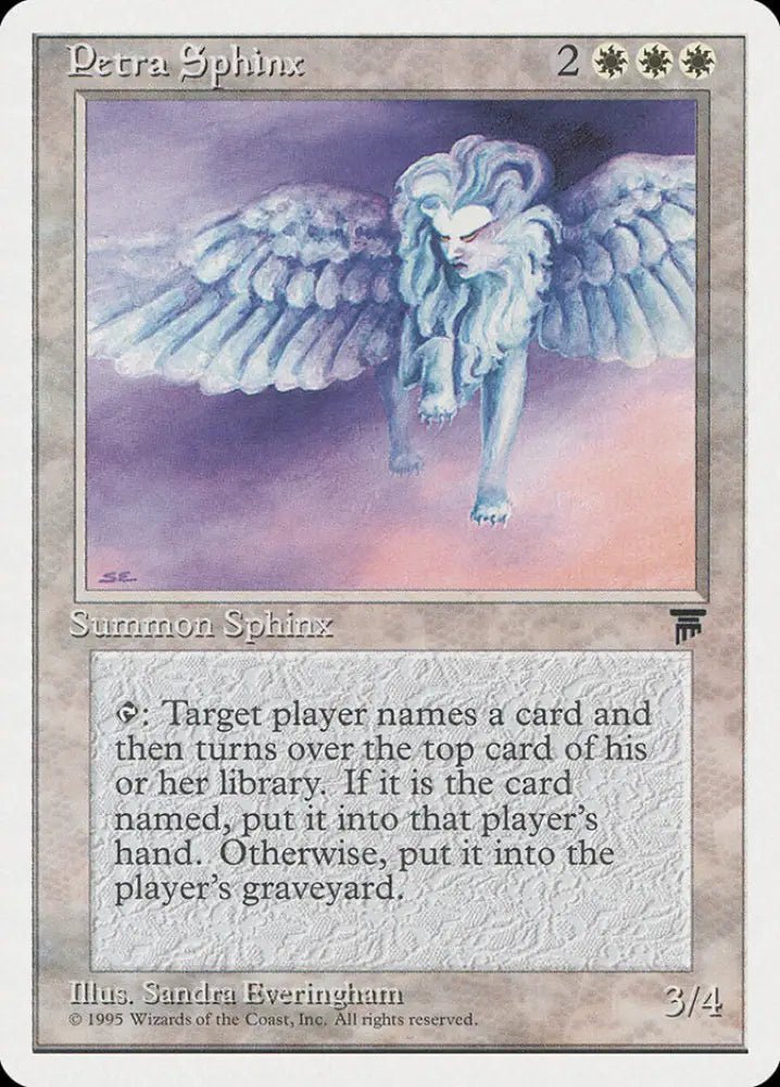 Petra Sphinx [Chronicles] - MTG Single