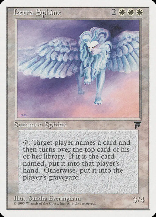 Petra Sphinx [Chronicles] - MTG Single
