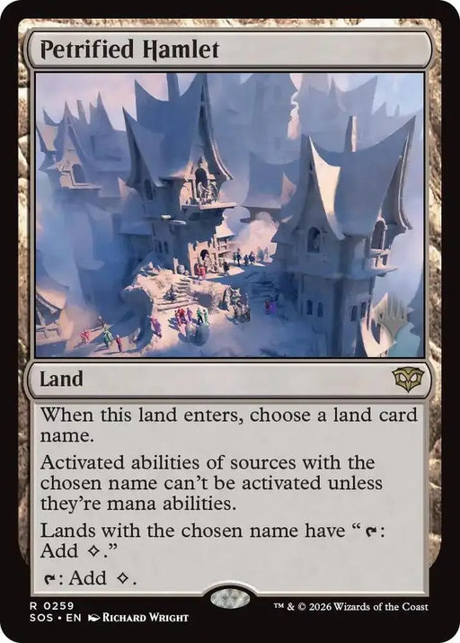 Petrified Hamlet (259) [Secrets of Strixhaven Promos]