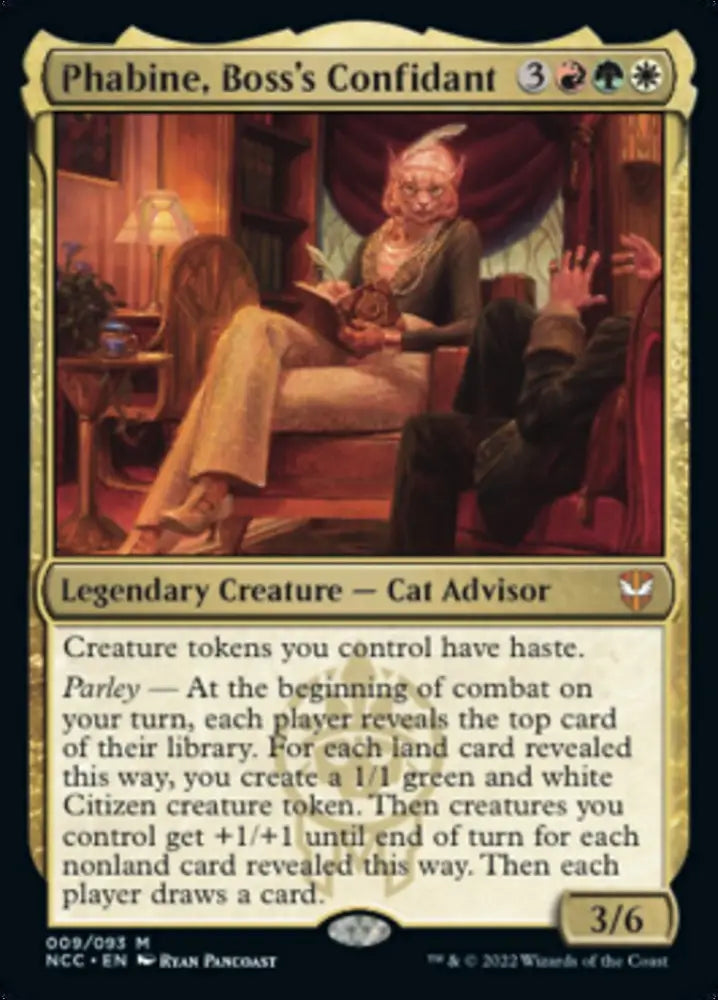 Phabine Boss’s Confidant [Streets of New Capenna Commander] - MTG Single