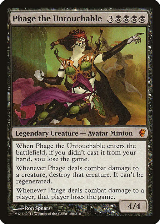 Phage the Untouchable [Conspiracy] - MTG Single