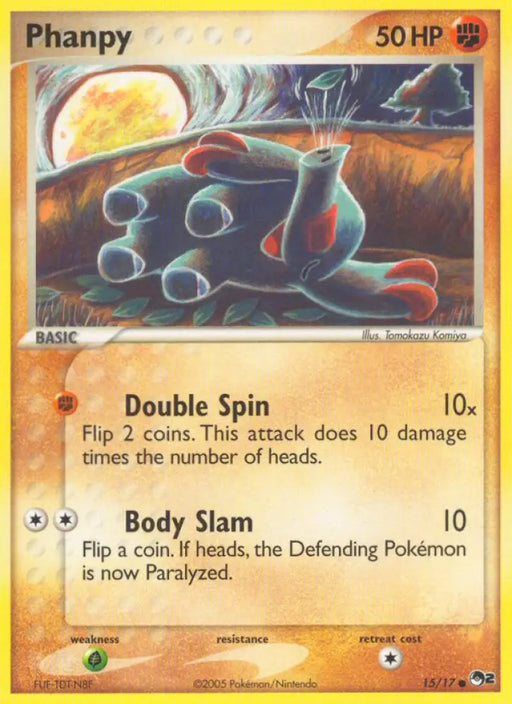 Phanpy (15/17) [POP Series 2] - Pokemon Single