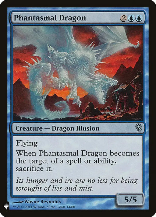Phantasmal Dragon [Mystery Booster] - MTG Single