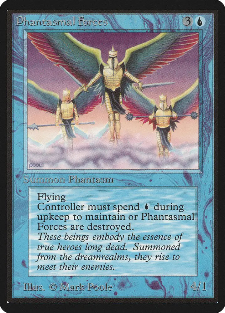Phantasmal Forces [Beta Edition] - MTG Single