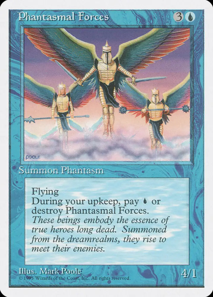 Phantasmal Forces [Fourth Edition] - MTG Single