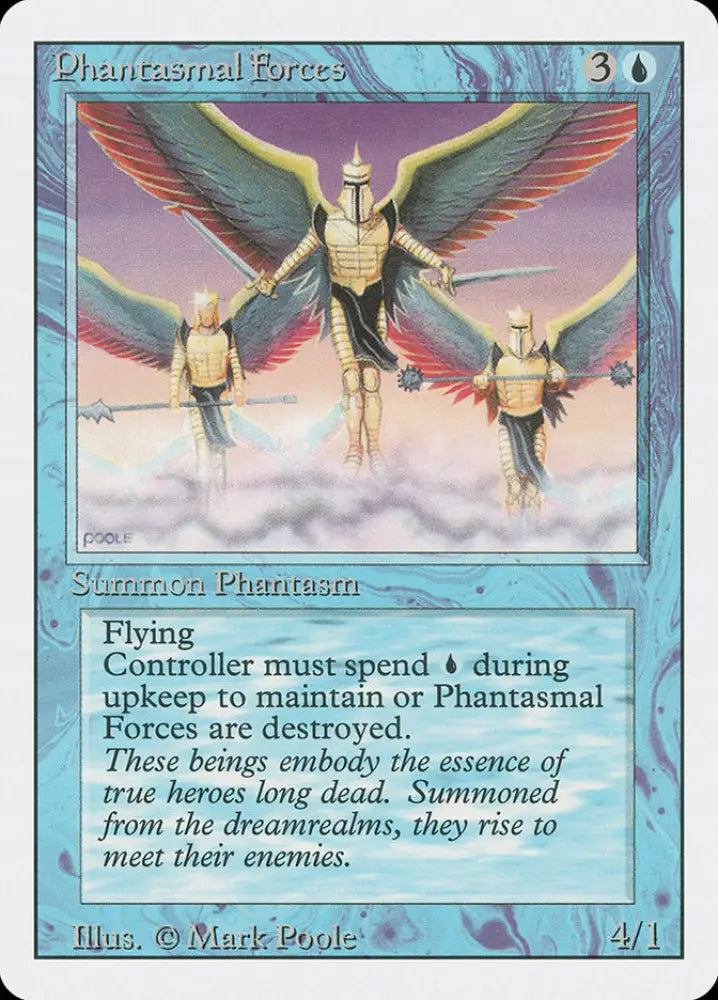 Phantasmal Forces [Revised Edition] - MTG Single