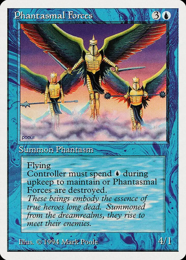 Phantasmal Forces [Summer Magic / Edgar] - MTG Single
