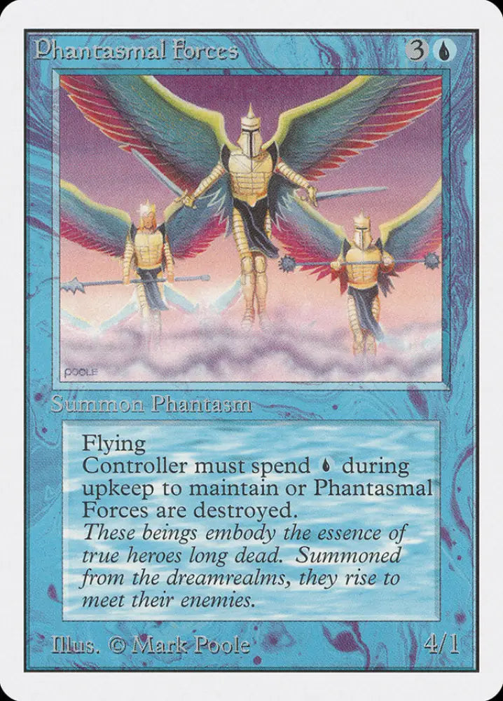 Phantasmal Forces [Unlimited Edition] - MTG Single