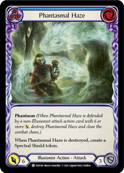 Phantasmal Haze (Blue) [Everfest] 1st Edition Normal - Flesh And Blood Single