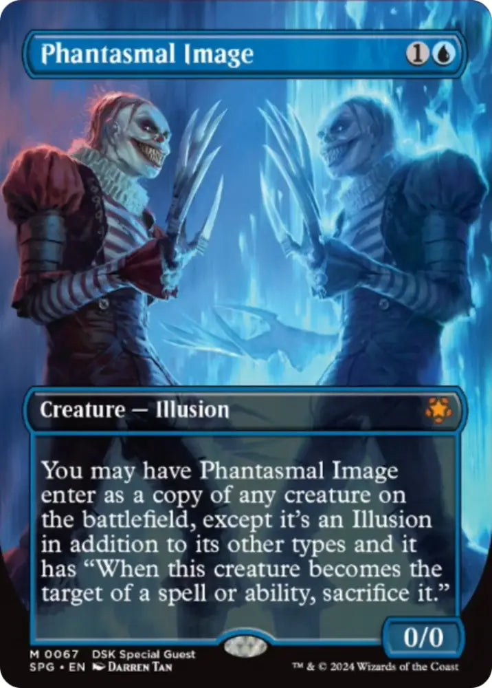 Phantasmal Image (Borderless) [Duskmourn: House of Horror Special Guests] - MTG Single