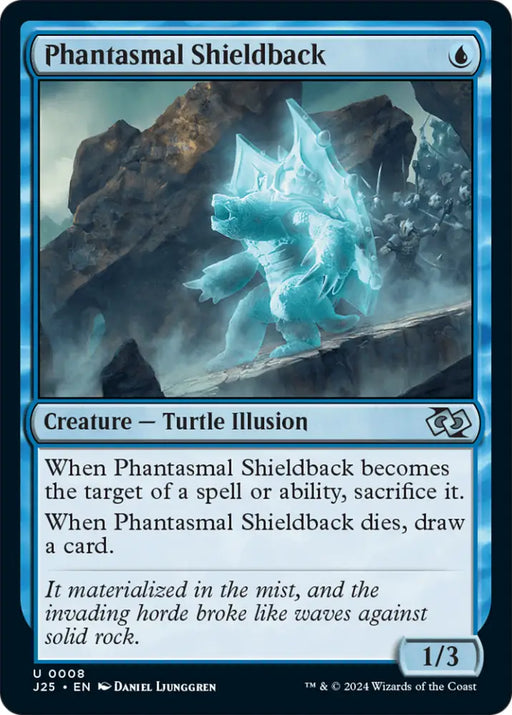 Phantasmal Shieldback [Foundations Jumpstart] - MTG Single