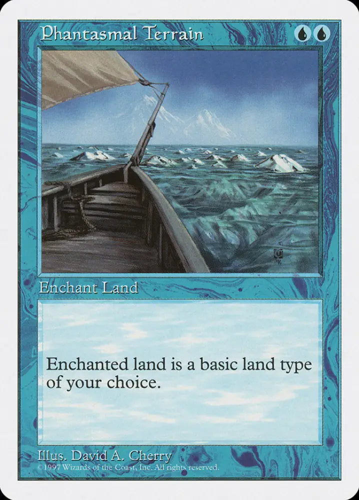 Phantasmal Terrain [Fifth Edition] - MTG Single