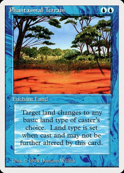 Phantasmal Terrain [Summer Magic / Edgar] - MTG Single