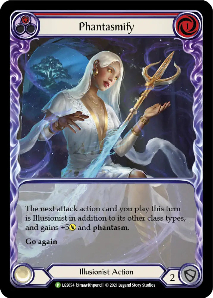 Phantasmify (Red) [LGS054] (Promo) Rainbow Foil - Flesh And Blood Single