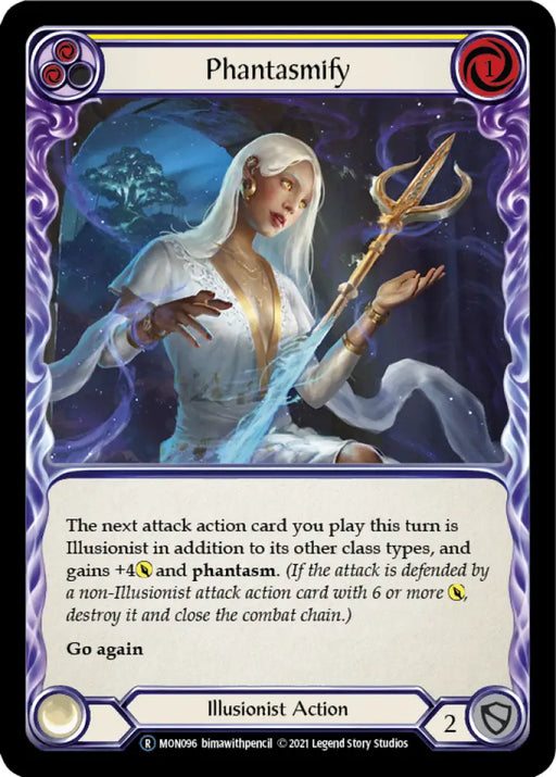 Phantasmify (Yellow) [Monarch Unlimited] Unlimited Rainbow Foil - Flesh And Blood Single