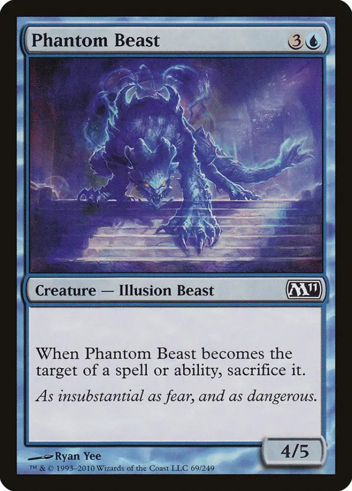 Phantom Beast [Magic 2011] - MTG Single