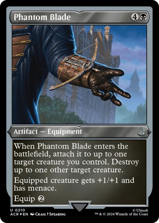 Phantom Blade (Foil Etched) [Assassin’s Creed] - MTG Single