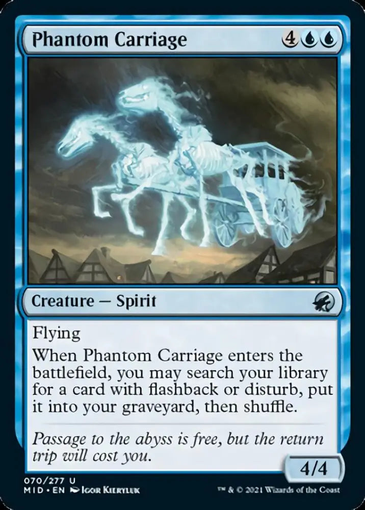 Phantom Carriage [Innistrad: Midnight Hunt] - MTG Single