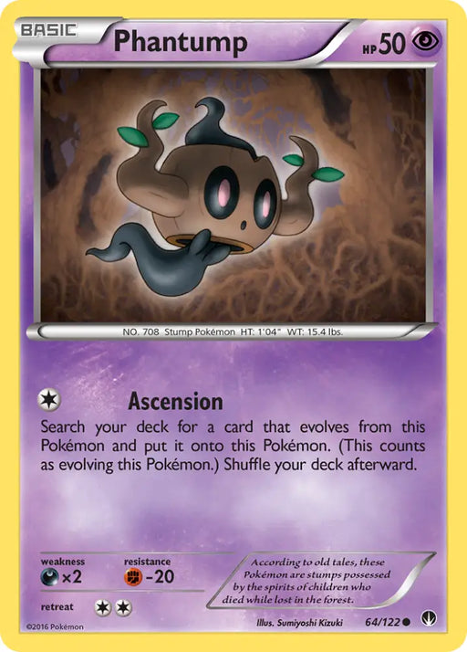 Phantump (64/122) [XY: BREAKpoint] - Pokemon Single