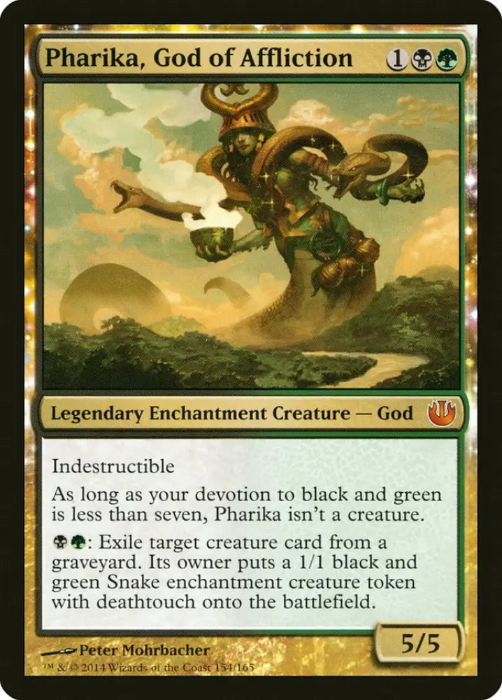 Pharika God of Affliction [Journey into Nyx] - MTG Single