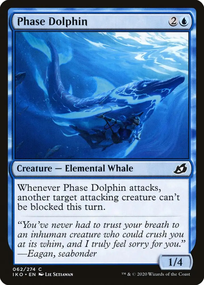 Phase Dolphin [Ikoria: Lair of Behemoths] - MTG Single