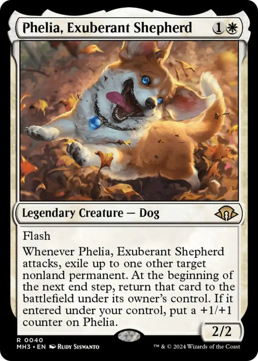 Phelia Exuberant Shepherd [Modern Horizons 3] - MTG Single