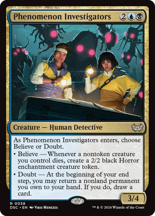 Phenomenon Investigators [Duskmourn: House of Horror Commander] - MTG Single