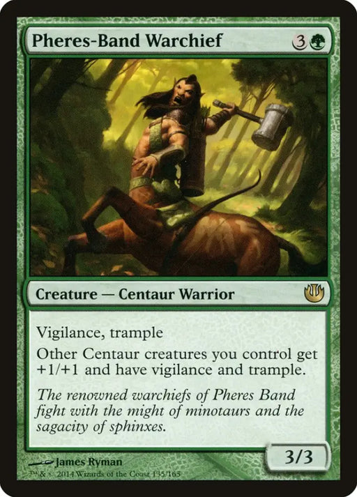Pheres-Band Warchief [Journey into Nyx] - MTG Single