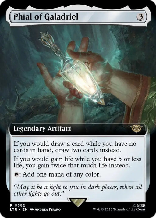 Phial of Galadriel (Extended Art) [The Lord of the Rings: Tales of Middle-Earth] - MTG Single