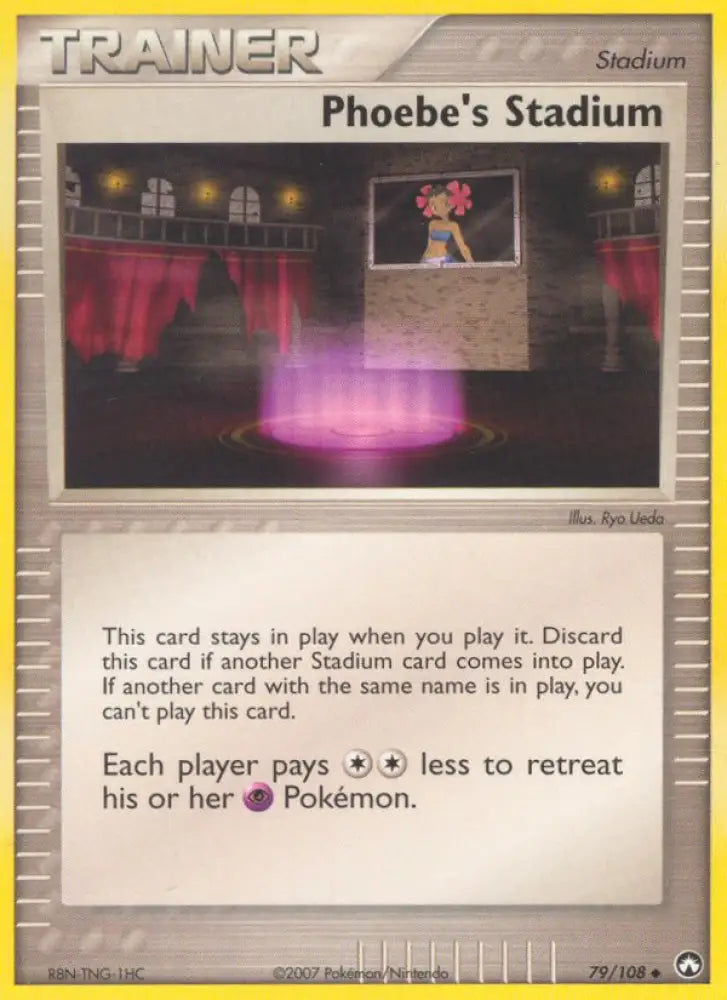 Phoebe’s Stadium (79/108) [EX: Power Keepers] - Pokemon Single