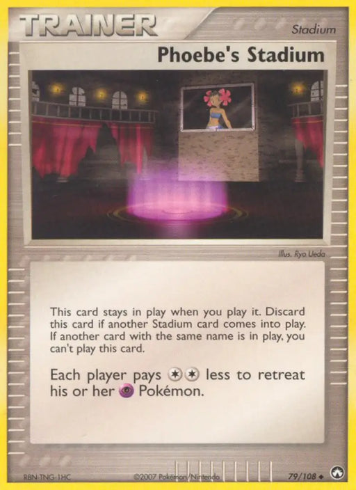 Phoebe’s Stadium (79/108) [EX: Power Keepers] - Pokemon Single