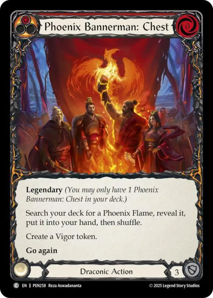 Phoenix Bannerman Chest (Red) (PEN258) [Compendium of Rathe]