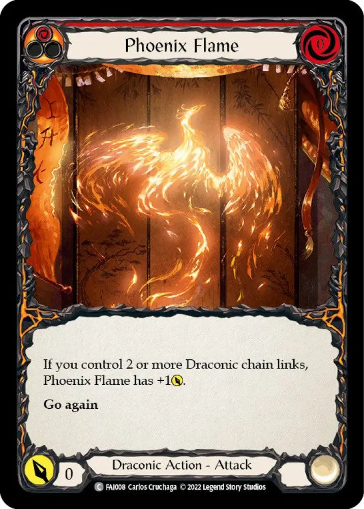 Phoenix Flame [Uprising] (Fai Blitz Deck) - Flesh And Blood Single