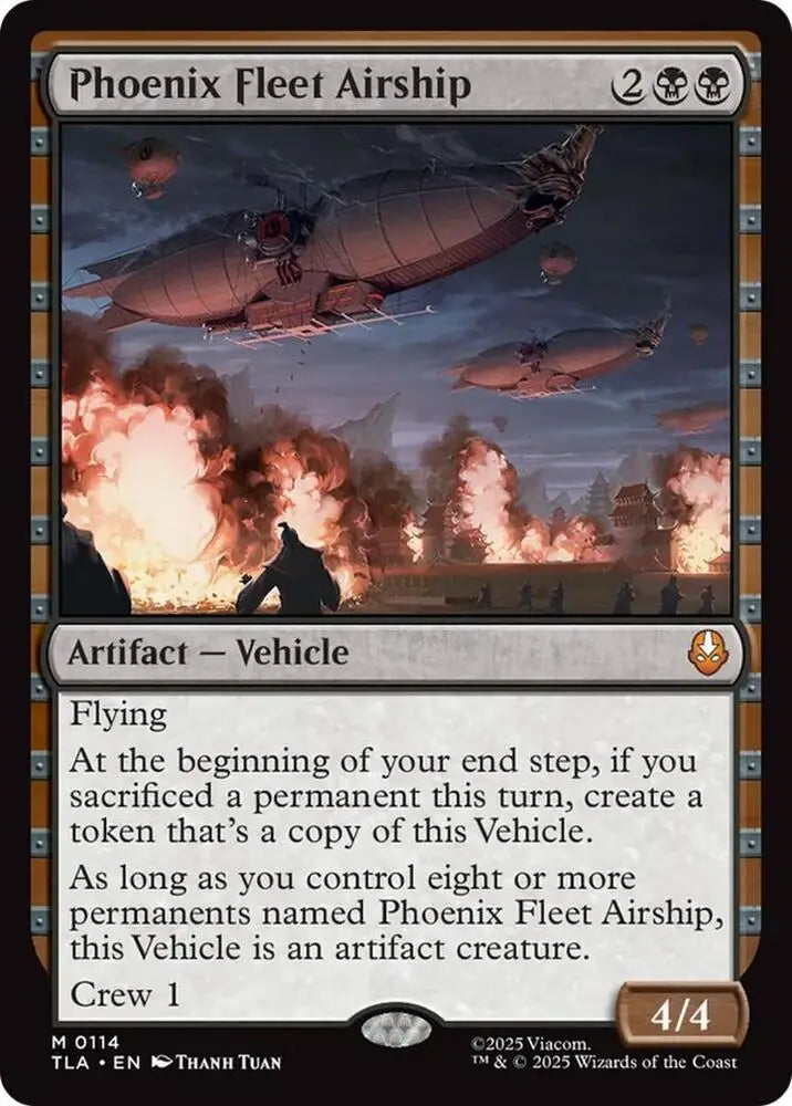 Phoenix Fleet Airship (114) [Avatar: The Last Airbender]