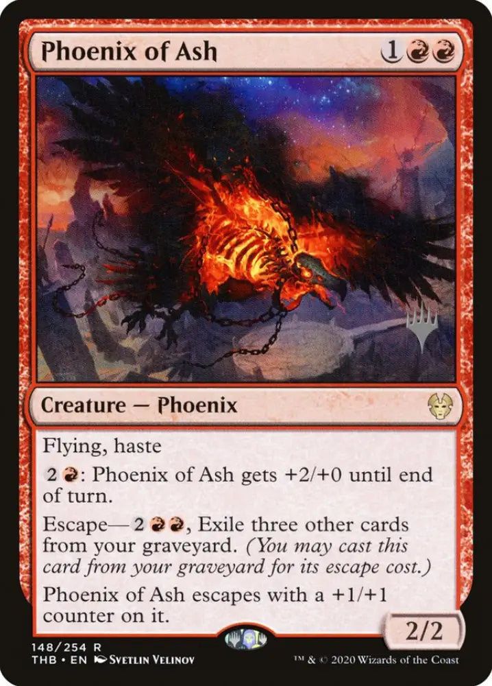 Phoenix of Ash (Promo Pack) [Theros Beyond Death Promos] - MTG Single