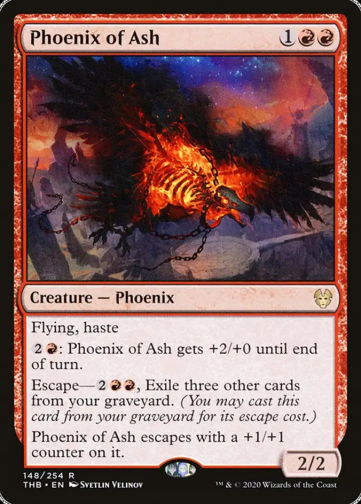 Phoenix of Ash [Theros Beyond Death] - MTG Single