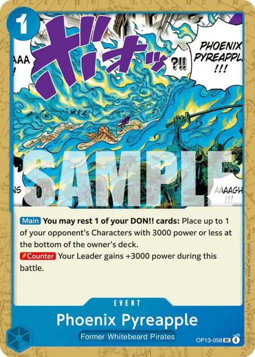 Phoenix Pyreapple (OP13-058) [Carrying On His Will]