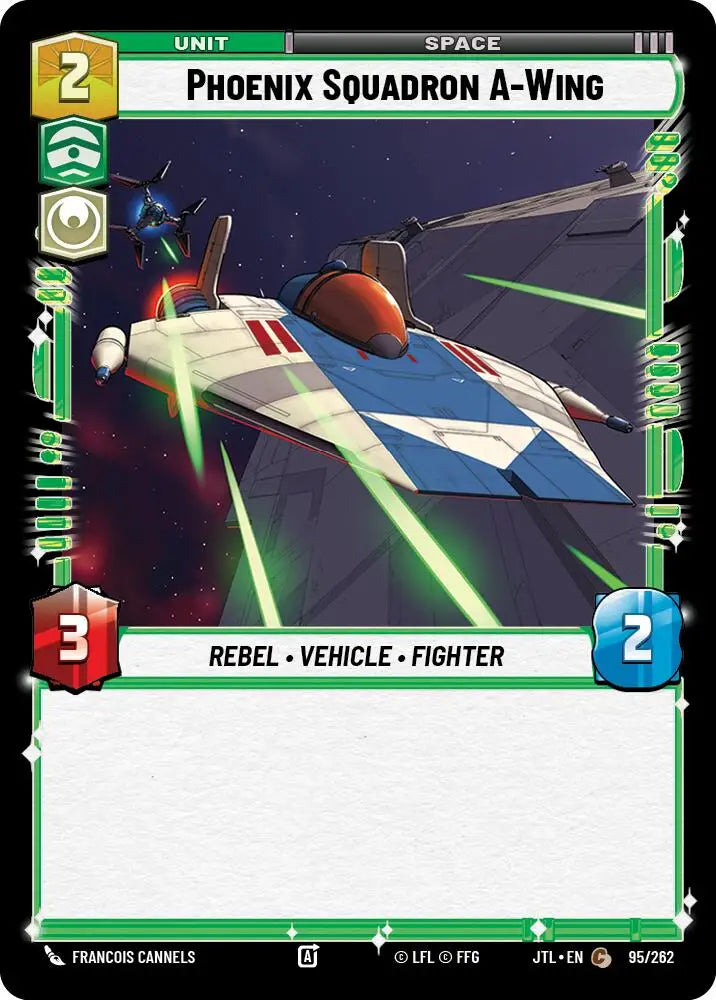 Phoenix Squadron A-Wing (095/257) [Jump to Lightspeed] - Star Wars: Unlimited Single