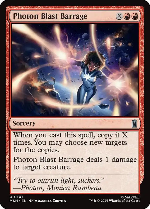 Photon Blast Barrage (147) [Marvel Super Heroes]